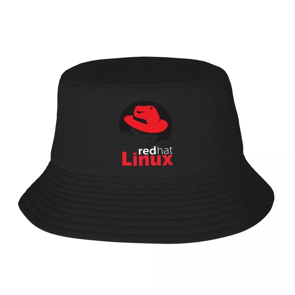 Up Down RedHat Linux FisherUnisex Caps Bucket Hat Sun Beach Visor Caps