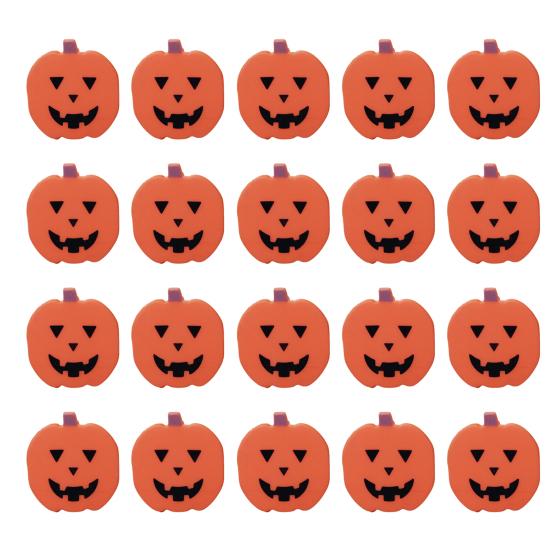 

20 шт. Хэллоуин Тыква Ручка для двери шкафа Рождественская мята Конфеты Ящик для шкафа Комод Гардероб оранжевый
