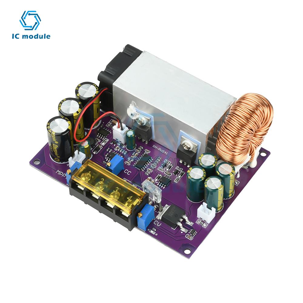 MPPT Solar-Laderegler DC 18-90V 800W Einstellbares Step-Down-Modul für Lithium-Batteriespeicher in Solaranlagen