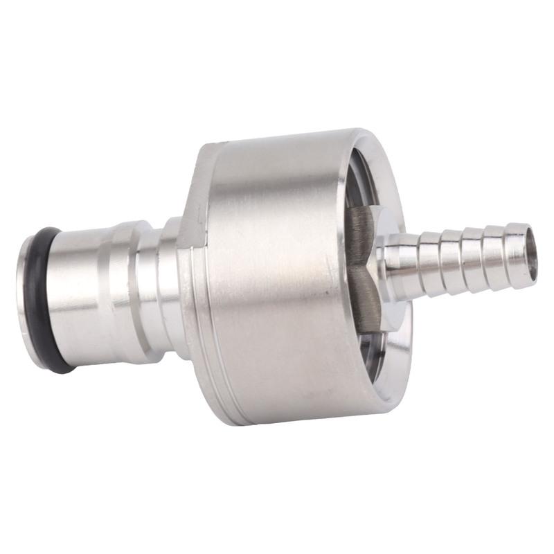 2Pcs Stainless Steel Carbonation Cap Forced Carbonation PET Bottle Filling CO2 Coupling Cap for Soda Beer Home Beverages