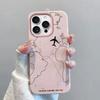 Case For VIVO V40 V50 V60 Lite Y04 Y29S Y400 Y33S Y21S Y22S Y17S Y03 Y04 Y18 Y28S Y28 Y39 Y31 X200FE Airplane Line Print Cover