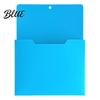 Project Management Folders Wall Mounted File Pocket Organizer 1.18 Inch Deep Compartment A4 Plastic Paper Storage Hanging Document Holder for Office