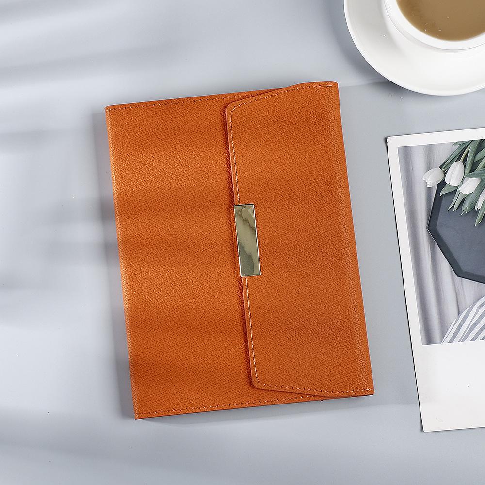 Custom Tri-fold Gift Box Set: Exquisite High-Value A5 Business Notebook with Logo Printing In Stock