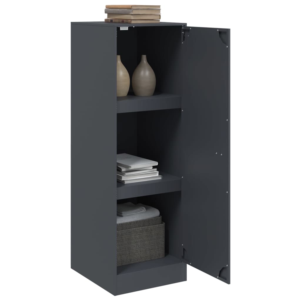 Sideboard Anthracite 34.5 x 39 x 107 cm Steel