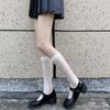 Love Heart Glass Filament Women Stockings Long Tube Hosiery Lolita Calf Socks Korean Style