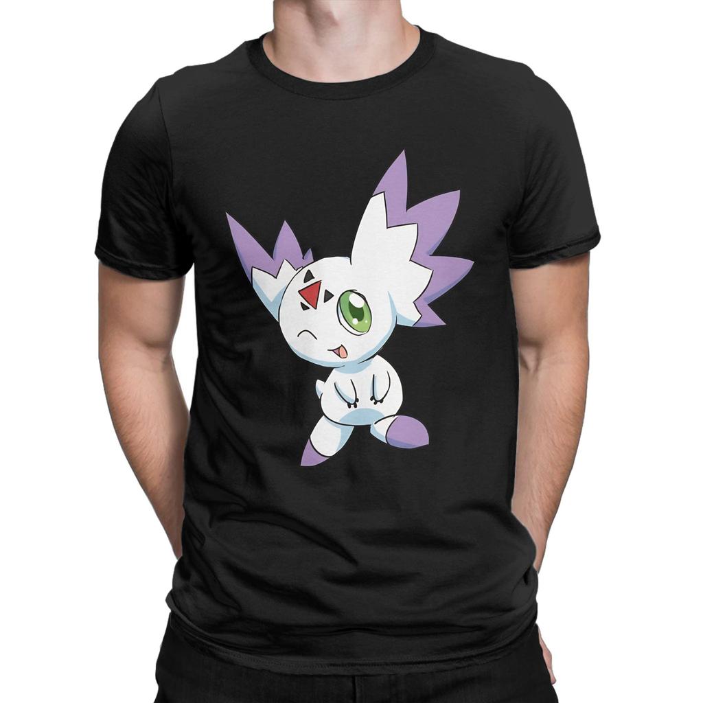 Calumon Funny Graphic 100% Cotton T-Shirt D-Digimon Tops Tees For Men