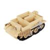 MOC WW2 Military War Vehicle Building Blocks Army Soldier US Spitfire Tank Armored Vehicle BF109 Fighter Jet Prison Cage Toys