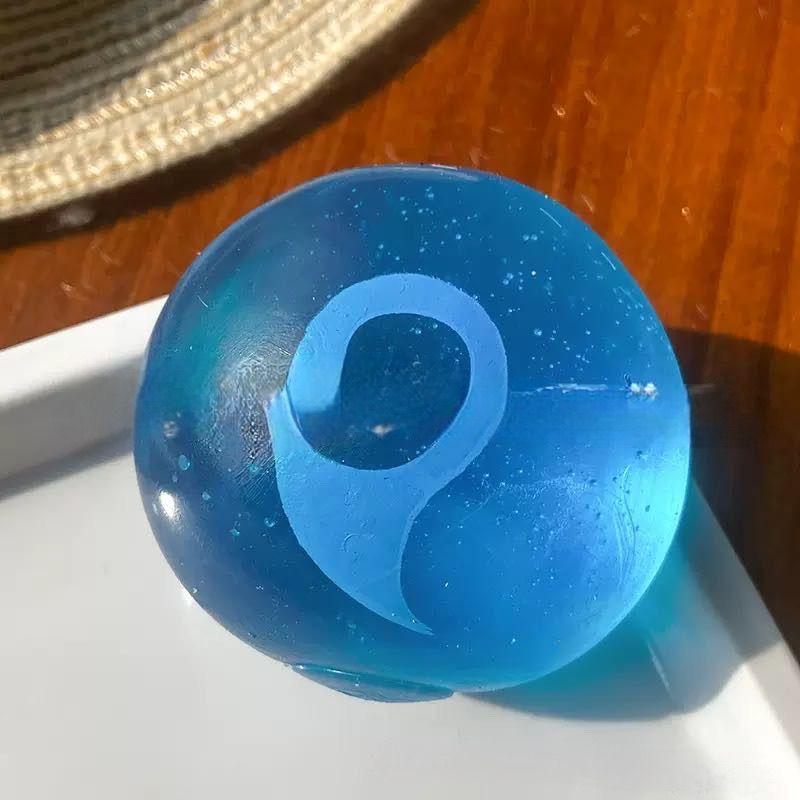 

Нечжа Ао Бин Духовная Жемчужина Медленно Восстанавливающаяся Игрушка-Сквиши - Демонический Ребенок Подарок для Снятия Стресса Approximately 4.5cm