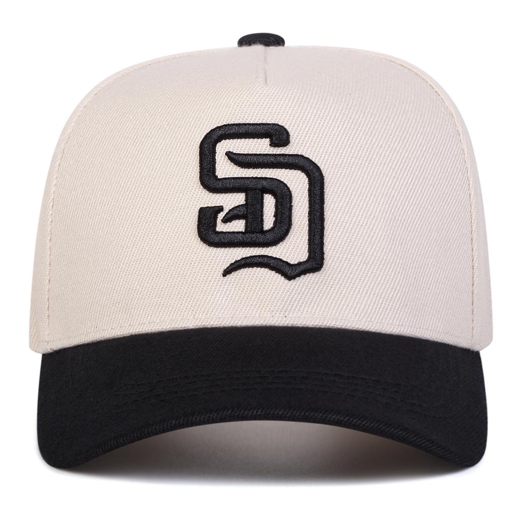 Unisex SD Letter Embroidery Baseball Caps Spring Autumn Outdoor Adjustable Casual Hats Dad Hat Sunscreen Hat