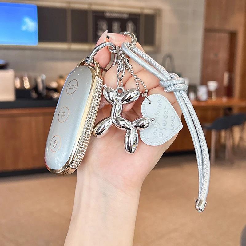 Suitable For Ideal L9 Keyset L8 L7 L6 Mega Car Key Special Protective Shell Car Key Bag Car Key Decoration Cars Accessories