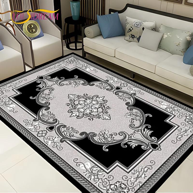 Vintage Fars Halısı Oturma Odası Yatak Odası Bohemya Türk Fas Etnik Kilimler Kaymaz Mandala Geometrik Kapı Paspası Poster Paspas