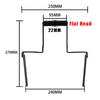 For BMW F850GS ADV 2018-2024 Navigation Bracket Motorcycle Smart Phone GPS Adapter Holder F850 GS Adventure Mobile Support Mount