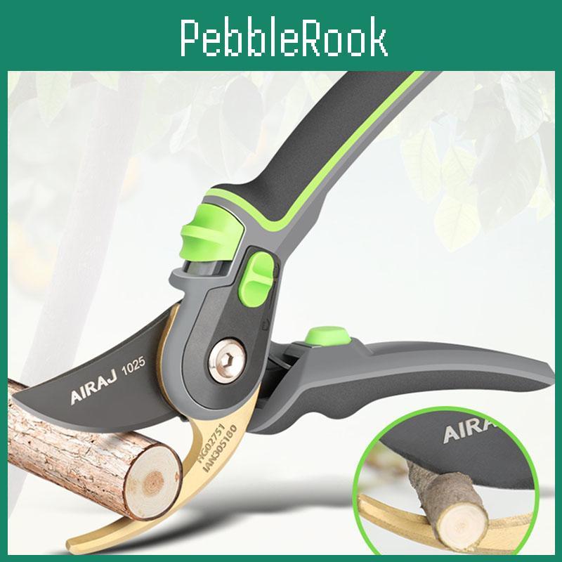Airaj Pruning Garden Plant Trim Shears Horticulture Pruner Cut Shrub Garden Scissor Tool Branch Shear Orchard Folding Saw Set