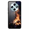 Butterfly Tempered Glass Case For A5i Pro A5 4G Case 6.67" Hard Back Cover Bumper For OPPO A6 Pro A6i A5 5G Cases Coque Capa