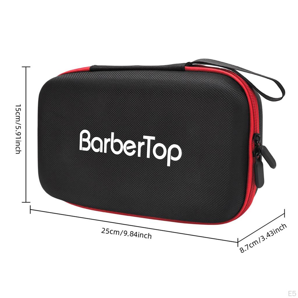 Mallette de transport pour barbier, organisateur de tondeuse, sac de rangement, voyage professionnel, équipement de Salon de coiffure pour hommes