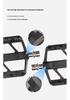 GUB GC-072 Carbon Fiber Pedals: Mountain/Road Bike Anti-Slip Titanium Alloy with Triple Bearings.