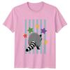 Stay Trashy TShirt Raccoon Animal Retro Birthday Gift For Him And Her