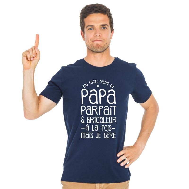 Men's T-shirt - NOT EASY TO BE A PERFECT DAD AND A HANDYMAN AT THE SAME TIME BUT I MANAGE
