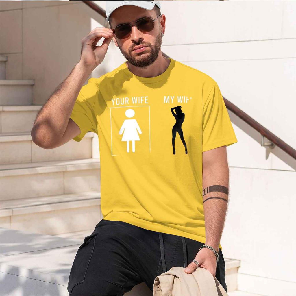 Russian Wife Russian Flag Unisex Soviet Husband Russia Tshirt Funny Grh T Shirts Camiseta Streetwear Harajuku 2026 New Model Sho