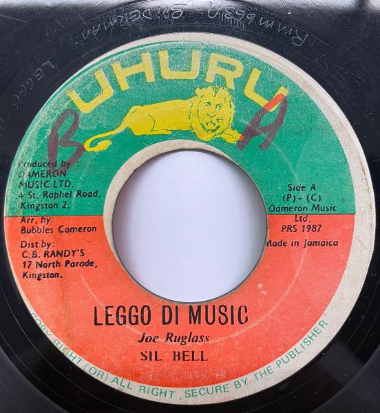 

7inch Record SIL BELL - Leggo Di Music NONE Uhuru 1987 Jamaica Reggae, Ska & Dub Used