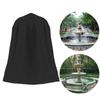 Waterproof Fountain Protector with Drawstring Simple Installation Reusable Oxford Cloth Garden Statue