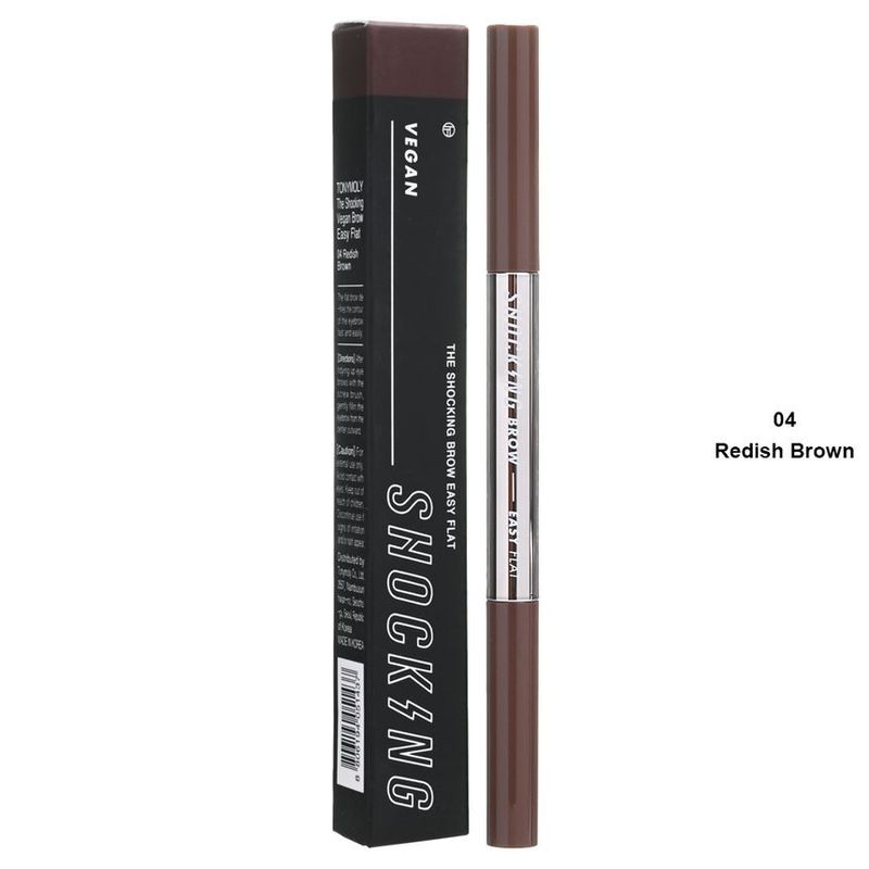 TONYMOLY - The Shocking Vegan Brow Easy Flat - 4 Colors