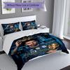 Messi World Cup Champion Personalized Name Bedding Set,Comfort Bed Linen for Boys Room Decoration,Perfect Gift for Match Fans,Wrinkle Resistant Duvet 
