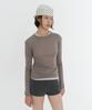 TARVERT Lazle Slim Tencel T-Shirt - Cream