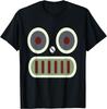 Retro Robot Face Simple Costume T-Shirt