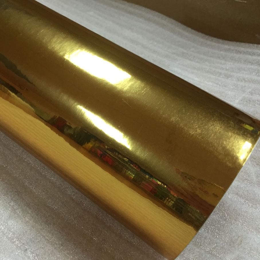 10/20/30/40/50/58x152cm Gold Golden Chrom Spiegel Auto Folie Abdeckung Film Aufkleber Decal Rolle Blatt Luftablass Blasenfrei