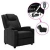 Day and Night - Day and Night Black Faux Leather Power Recliner