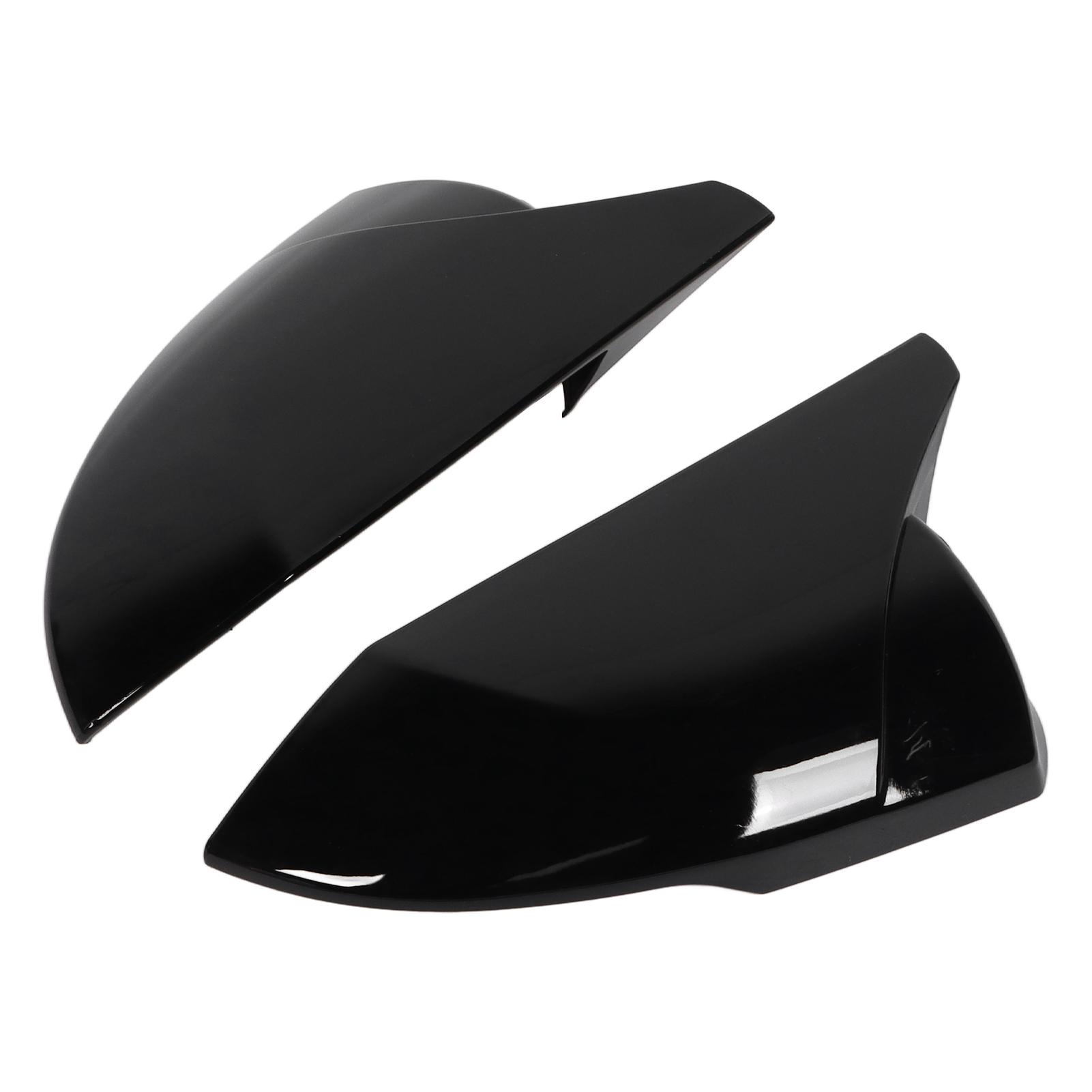 

2 шт. Крышка зеркала заднего вида двери левая правая ABS стильная замена для Hyundai Elantra 21+(черный )