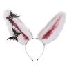 Plush Rabbit Ears Headband For Kids Soft Comfortable Hair Accessory For Party Costume Photography Color Available