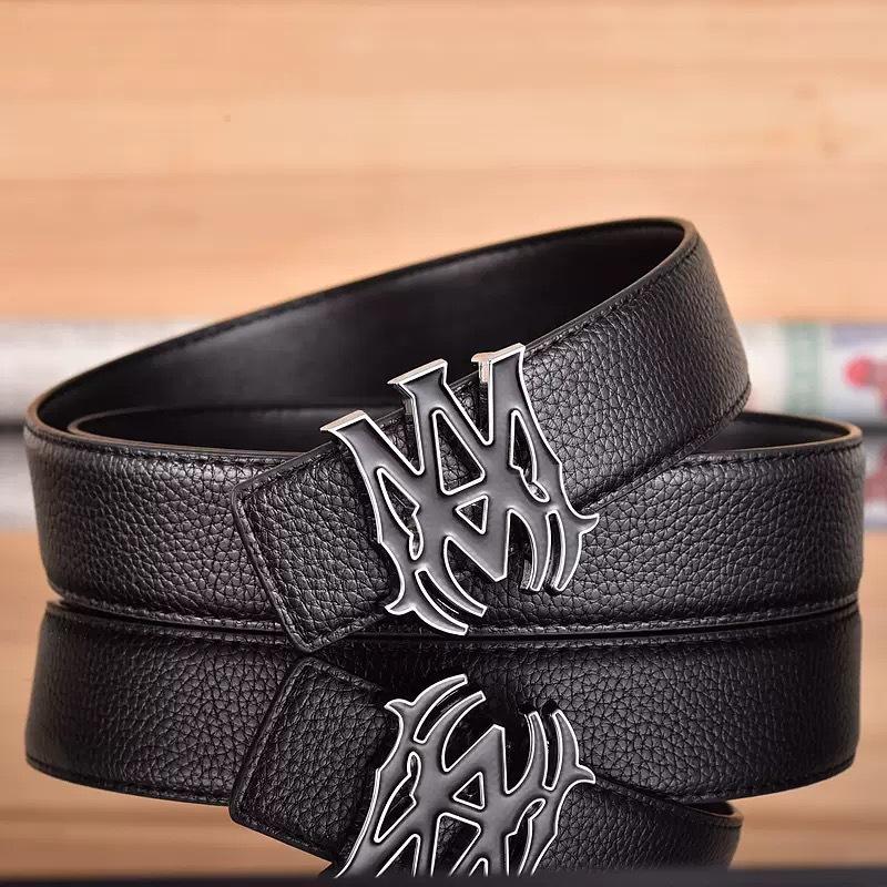 

New men s belt, stylish, casual, and versatile, with a lychee pattern 125