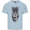 Pineapple Skull Surf Surfing Surfer Holiday Unisexs Light Cotton TShirt