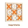 XO Tic Tac Toe Casual Puzzle Game - Wooden Tabletop Toy