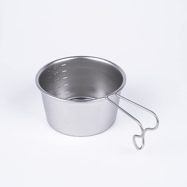 VINTAGE INOX Vintage Deep Sierra Cup, 250ml, Made in Japan, Authentic VINTAGEINOX Product. Perfect for outdoor activities like camping, glamping, and
