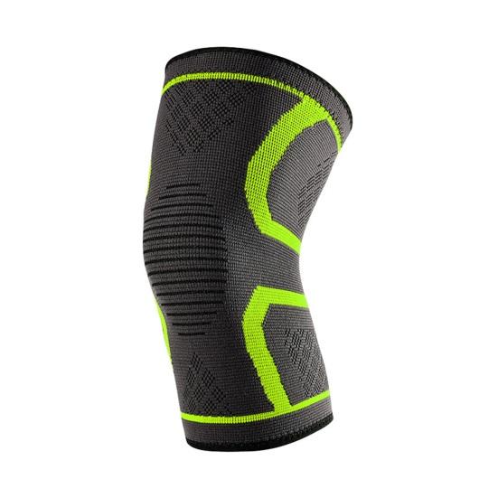 Knitted Sports Knee Brace Lightweight Breathable Knee Compression Sleeve Women Men Elastic Outdoor Fitness Basketball Running Knee