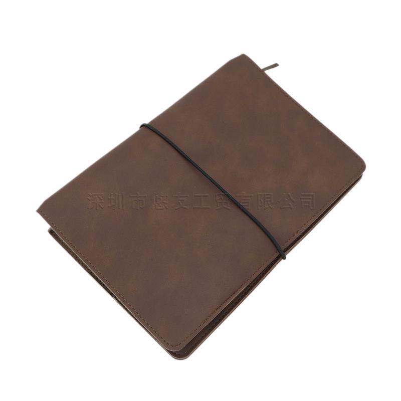 A1 Vintage Leather Notebook Cover Strap Notepad Protector Pu Book Sleeve for Journal Notebooks Planner Sketchbook