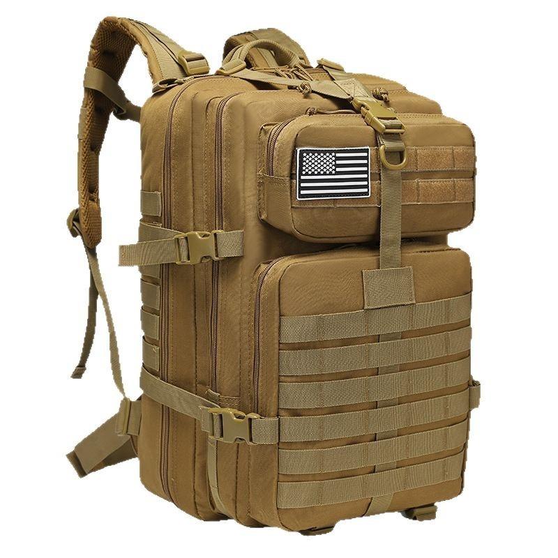 Outdoor Tactical Backpack Hiking Mountaineering Camping Large Capacity MOLLE Expands New P Backpack