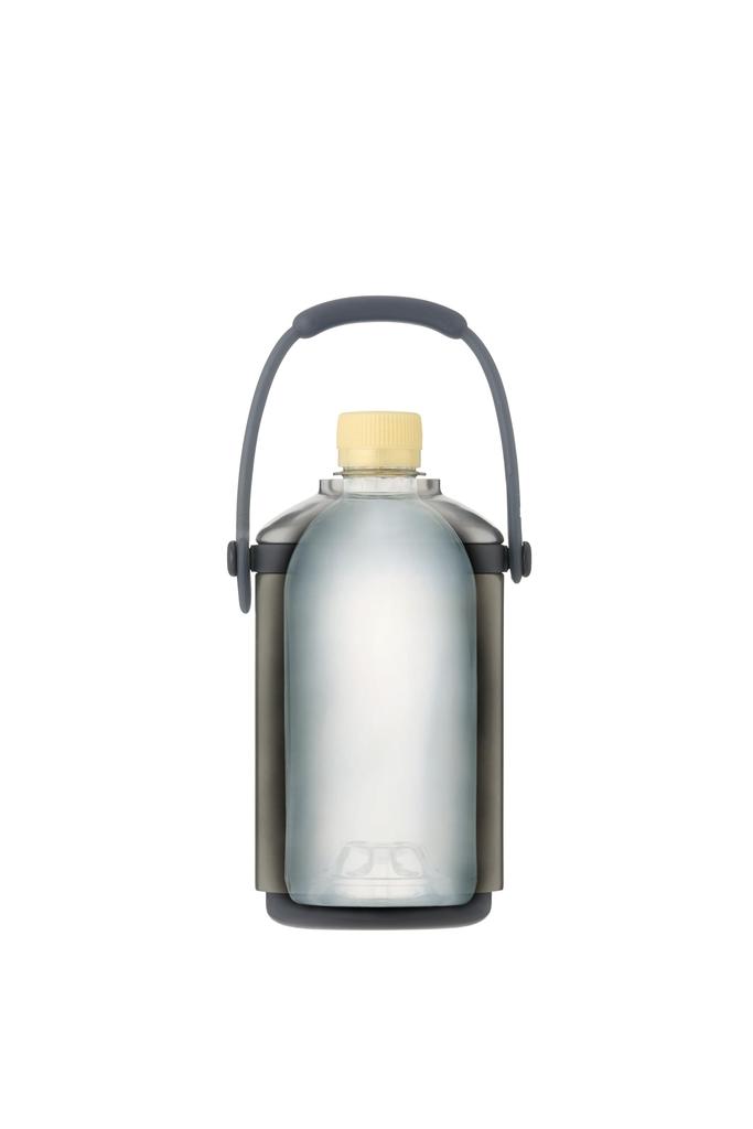 LOGOS PET Bottle Insulation Vacuum Fits 87mm Body 81287640 Cylinder, Hot/Cold Holder, Insulated, 370-670ml, Diameter,