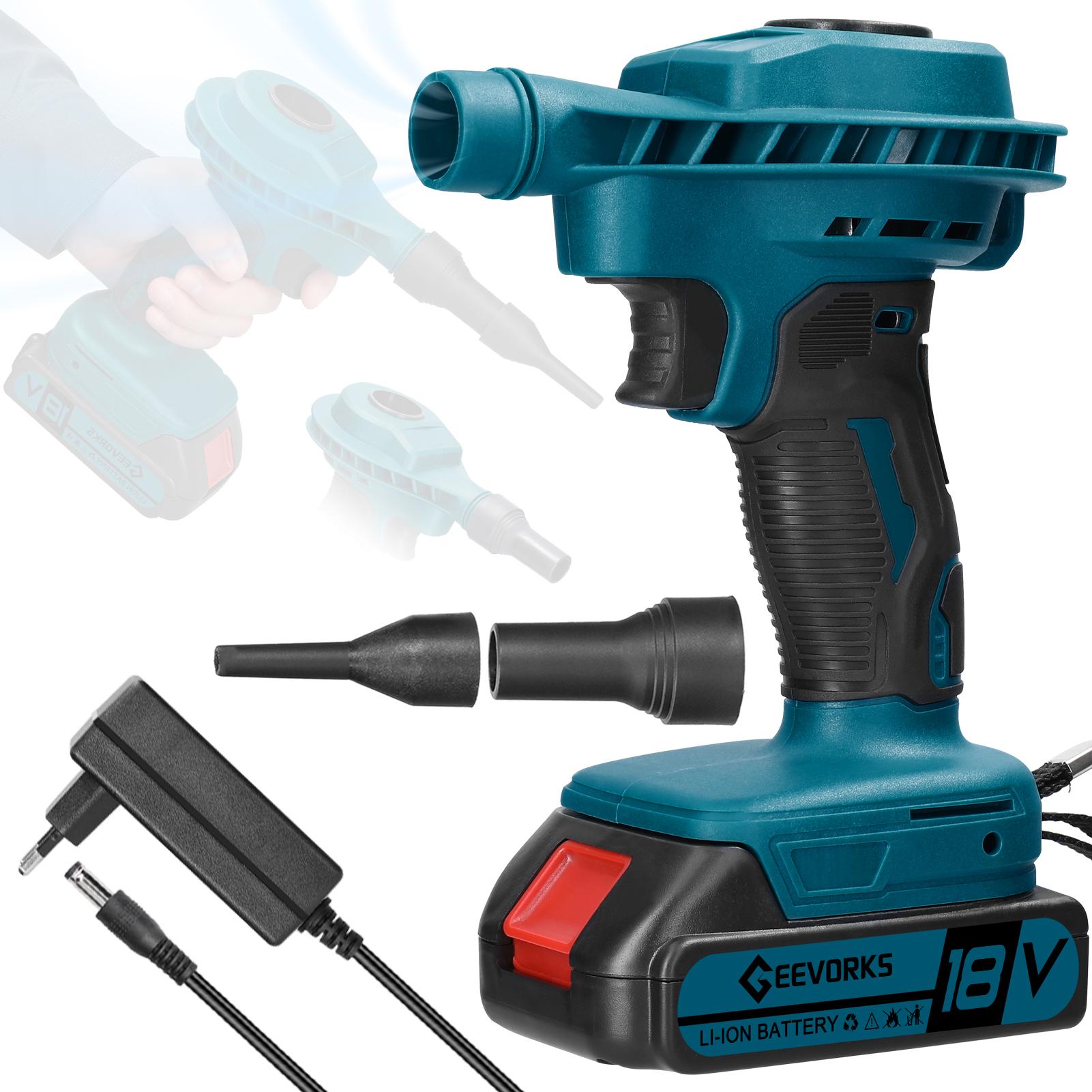 

Мощный электровентилятор Geevorks с щеточным двигателем, вентилятор с сильным ветром, портативный вентилятор для удаления пыли разноцветный