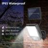 COB LED Solar Light Outdoor PIR Motion Sensor Solar With Remote Control IP65 Waterproof 3 Modes Wall Emergency Street Light