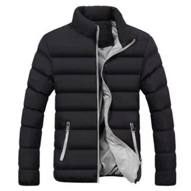 Winter Plus Size Men's Cotton-padded Jacket, Short Lightweight Cotton-padded Jacket, Overalls, Winter Silk-padded Jacket, Men's Jacket