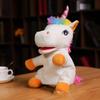 Plush Unicorn Toy Cartoon Animal Hand Puppet Parentchild Interact Birthday Gift