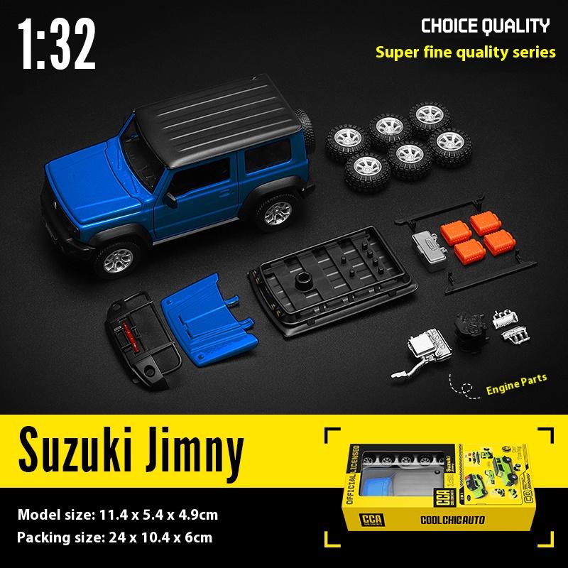 

CCA 1:32 Suzuki Jimny Assembly Edition Alloy Diecast Model Removable And Modified Toys Collection Of Hobby Ornament Gift For Boy