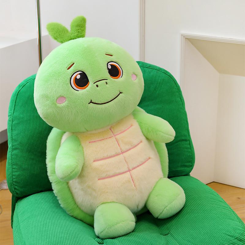 Persimmon Turtle Plush Toy Stuffed Animal Doll Cartoon Decoration Kids Gift