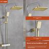 Thermostatic Shower Set with One-Touch Temp Lock & Boost Shower Head