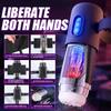 New Powerful Automatic Sucking Telescopic Male Masturbator Cup Real Vagina Blowjob Machine Adult Sex Toy for Men Penis Exerciser Delayed Ejaculation