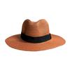 Panama straw hat sunscreen straw hat sunshade top hat seaside straw wide brim sun hat tourist beach hat